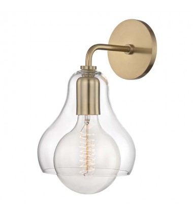  Sadie 1 Light Large Wall Sconce (H104101L-AGB) - Mitzi Lighting