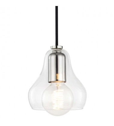  Sadie 1 Light Small Pendant (H104701S-PN) - Mitzi Lighting