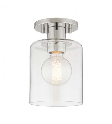  Neko 1 Light Semi Flush (H108601-PN) - Mitzi Lighting