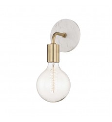 Chloe 1 Light Wall Sconce (H110101A-AGB) - Mitzi Lighting Chloe 1 Light Wall Sconce (H110101A-AGB) - Mitzi Lighting