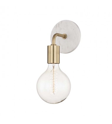 Chloe 1 Light Wall Sconce (H110101A-AGB) - Mitzi Lighting Chloe 1 Light Wall Sconce (H110101A-AGB) - Mitzi Lighting