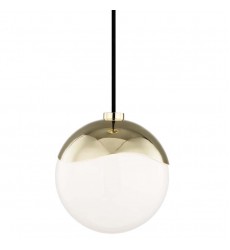  Ella 1 Light Small Pendant (H125701S-PB) - Mitzi Lighting