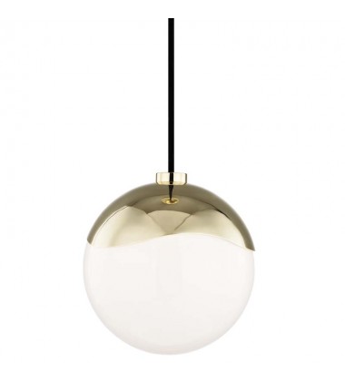  Ella 1 Light Small Pendant (H125701S-PB) - Mitzi Lighting