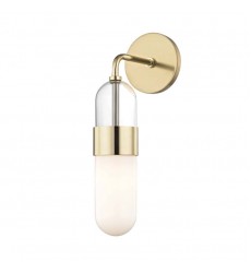  Emilia 1 Light Wall Sconce (H126101-PB) - Mitzi Lighting