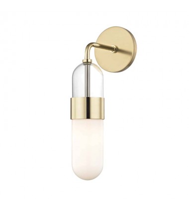  Emilia 1 Light Wall Sconce (H126101-PB) - Mitzi Lighting