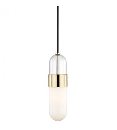  Emilia 1 Light Pendant (H126701-PB) - Mitzi Lighting