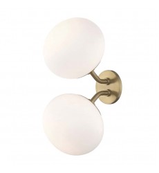  Estee 2 Light Wall Sconce (H134102-AGB) - Mitzi Lighting