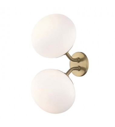  Estee 2 Light Wall Sconce (H134102-AGB) - Mitzi Lighting