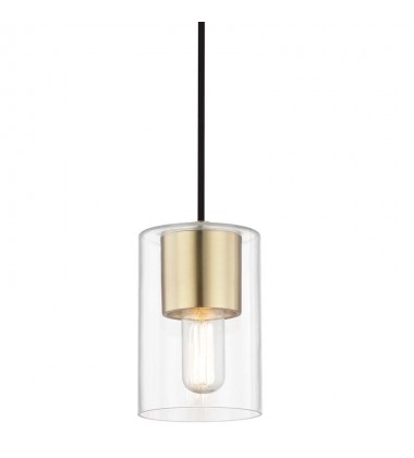 Lula 1 Light Pendant (H135701-AGB) - Mitzi Lighting  Lula 1 Light Pendant (H135701-AGB) - Mitzi Lighting