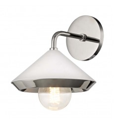  Marnie 1 Light Wall Sconce (H139101-PN/WH) - Mitzi Lighting