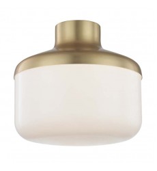  Livvy 1 Light Flush Mount (H144501L-AGB) - Mitzi Lighting