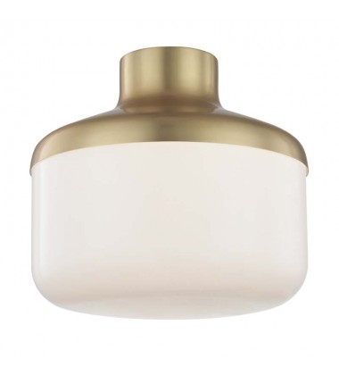  Livvy 1 Light Flush Mount (H144501L-AGB) - Mitzi Lighting