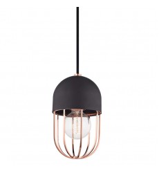  Haley 1 Light Pendant (H145701-POC/BK) - Mitzi Lighting