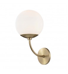  Carrie 1 Light Wall Sconce (H160101-AGB) - Mitzi Lighting