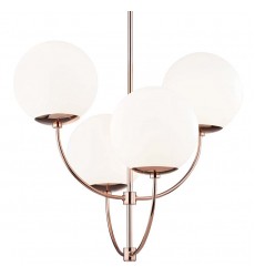  Carrie 4 Light Chandelier (H160804-POC) - Mitzi Lighting