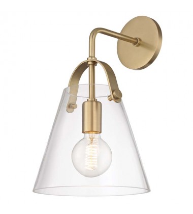  Karin 1 Light Wall Sconce (H162101-AGB) - Mitzi Lighting