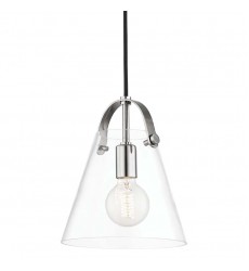  Karin 1 Light Small Pendant (H162701S-PN) - Mitzi Lighting