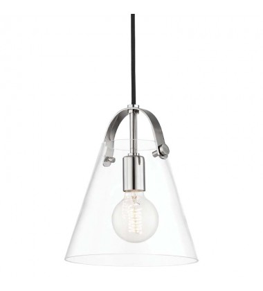  Karin 1 Light Small Pendant (H162701S-PN) - Mitzi Lighting
