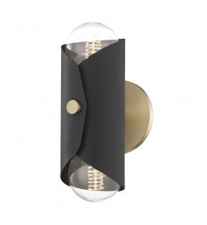  Immo 2 Light Wall Sconce (H172102-AGB/BK) - Mitzi Lighting