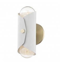  Immo 2 Light Wall Sconce (H172102-AGB/WH) - Mitzi Lighting