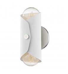  Immo 2 Light Wall Sconce (H172102-PN/WH) - Mitzi Lighting
