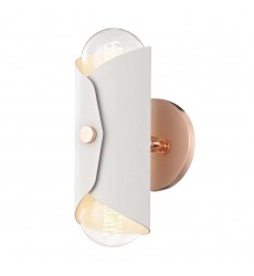  Immo 2 Light Wall Sconce (H172102-POC/WH) - Mitzi Lighting