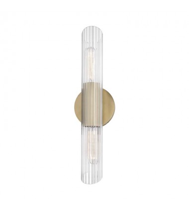  Cecily 2 Light Small Wall Sconce (H177102S-AGB) - Mitzi Lighting