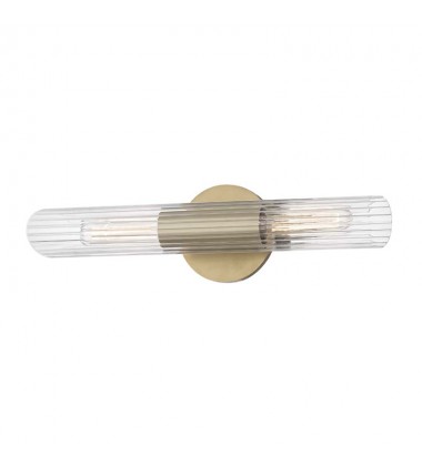  Cecily 2 Light Small Wall Sconce (H177102S-AGB) - Mitzi Lighting