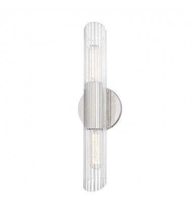  Cecily 2 Light Small Wall Sconce (H177102S-PN) - Mitzi Lighting