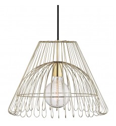  Katie 1 Light Large Pendant (H180701L-PB) - Mitzi Lighting