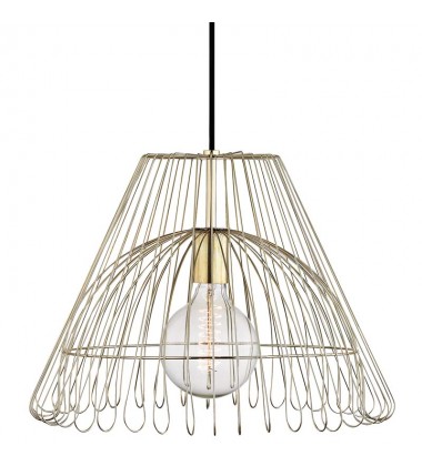  Katie 1 Light Large Pendant (H180701L-PB) - Mitzi Lighting