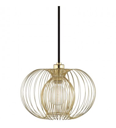  Jasmine 1 Light Small Pendant (H181701S-PB) - Mitzi Lighting