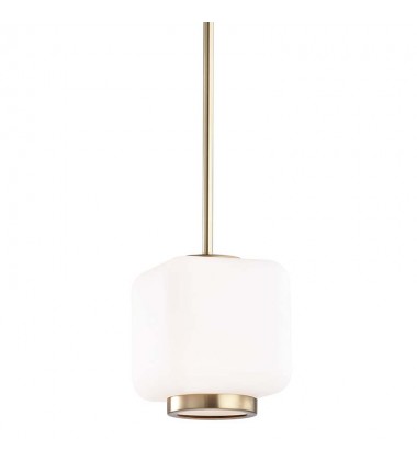  Jenny 1 Light Small Pendant (H190701S-AGB) - Mitzi Lighting