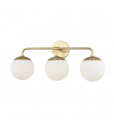 Paige 3 Light Bath Bracket (H193303-AGB) - Mitzi Lighting  Paige 3 Light Bath Bracket (H193303-AGB) - Mitzi Lighting
