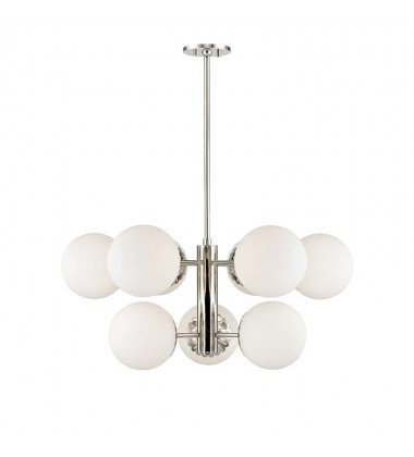  Paige 9 Light Chandelier (H193809-PN) - Mitzi Lighting