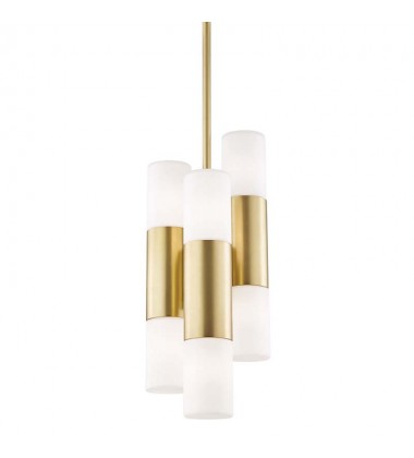  Lola 6 Light Pendant (H196706-AGB) - Mitzi Lighting