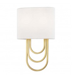  Farah 2 Light Wall Sconce (H210102-AGB) - Mitzi Lighting
