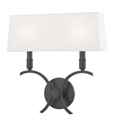  Gwen 2 Light Large Wall Sconce (H212102L-OB) - Mitzi Lighting