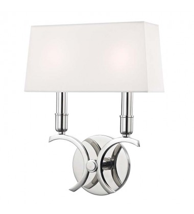  Gwen 2 Light Small Wall Sconce (H212102S-PN) - Mitzi Lighting
