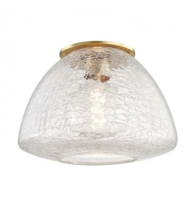  Maya 1 Light Large Flush Mount (H216501L-AGB) - Mitzi Lighting