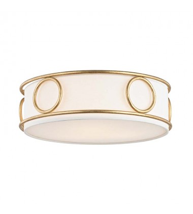  Jade 3 Light Flush Mount (H236503-GL) - Mitzi Lighting