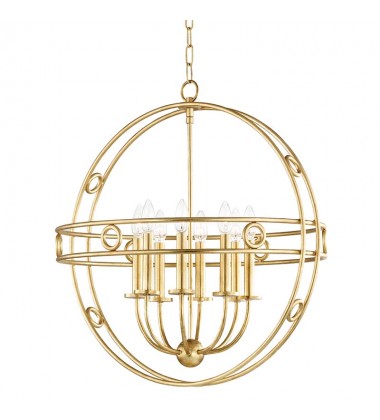  Jade 8 Light Large Pendant (H236708-GL) - Mitzi Lighting