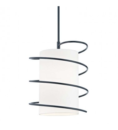  Carly 1 Light Large Pendant (H237701L-NVY) - Mitzi Lighting