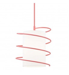  Carly 1 Light Large Pendant (H237701L-PK) - Mitzi Lighting