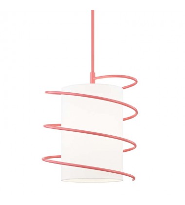  Carly 1 Light Large Pendant (H237701L-PK) - Mitzi Lighting