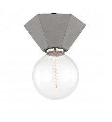 Lynn 1 Light Flush Mount (H243501-CON) - Mitzi Lighting  Lynn 1 Light Flush Mount (H243501-CON) - Mitzi Lighting