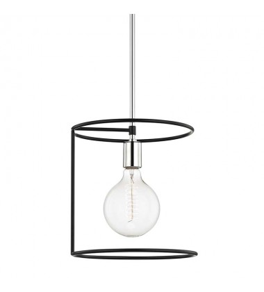  Dana 1 Light Pendant (H246701-PN/BK) - Mitzi Lighting
