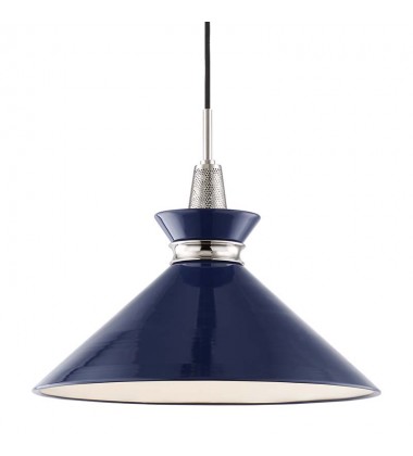  Kiki 1 Light Large Pendant (H251701L-PN/NVY) - Mitzi Lighting