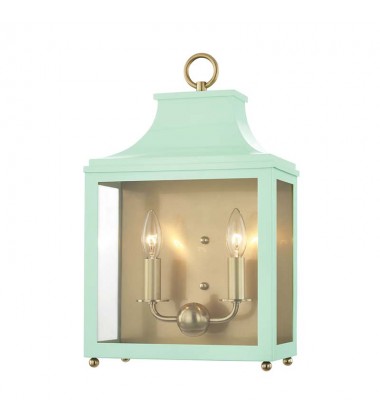  Leigh 2 Light Wall Sconce (H259102-AGB/MNT) - Mitzi Lighting