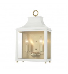  Leigh 2 Light Wall Sconce (H259102-AGB/WH) - Mitzi Lighting